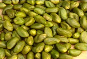 Pistache verte décortiqué sans peau